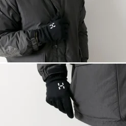 HAGLOFS Gloves^/ Bow Windstopper Gloves black