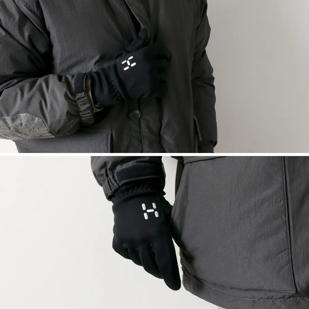 HAGLOFS Gloves^/ Bow Windstopper Gloves black