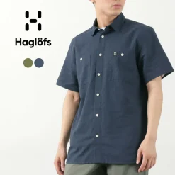 HAGLOFS Shirts^/ Curious Hemp Short Sleeve Shirt