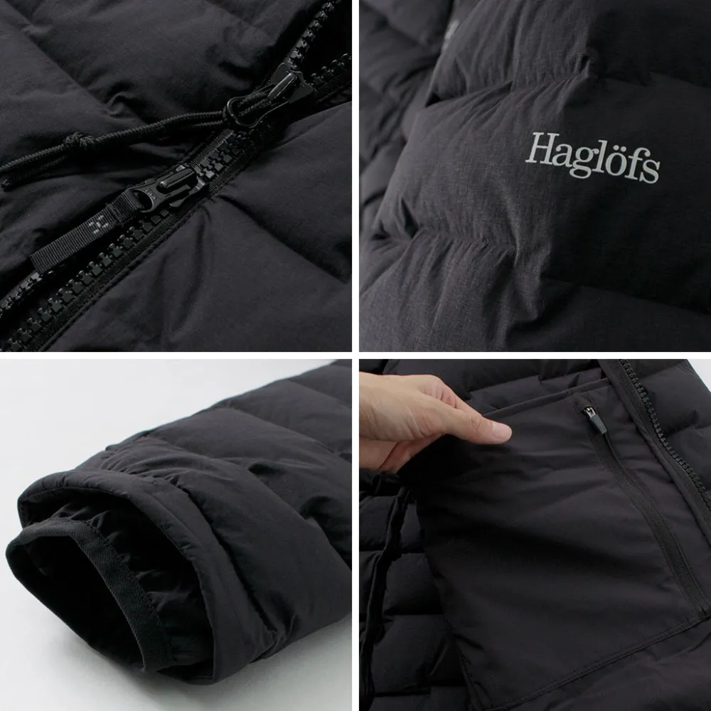 HAGLOFS Down Wear^/ Spitz Down Hood Jacket black