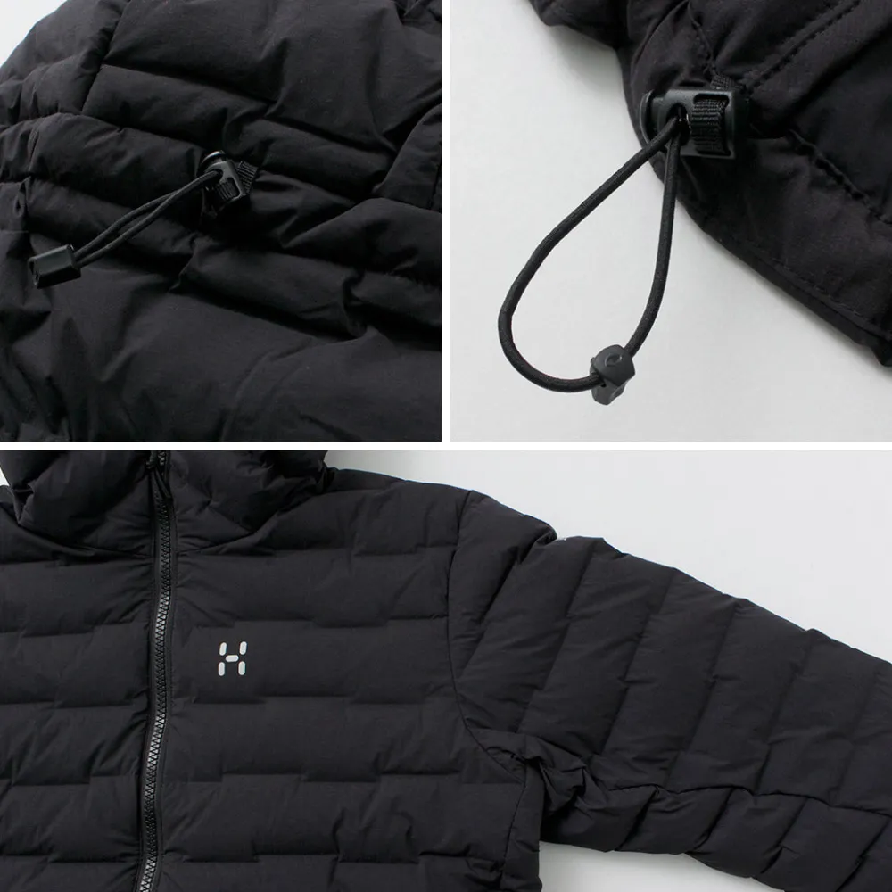 HAGLOFS Down Wear^/ Spitz Down Hood Jacket black
