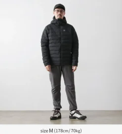 HAGLOFS Down Wear^/ Spitz Down Hood Jacket black