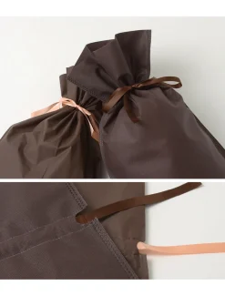 Haku Clothing Gift Wrapping^/ Self Wrapping brown