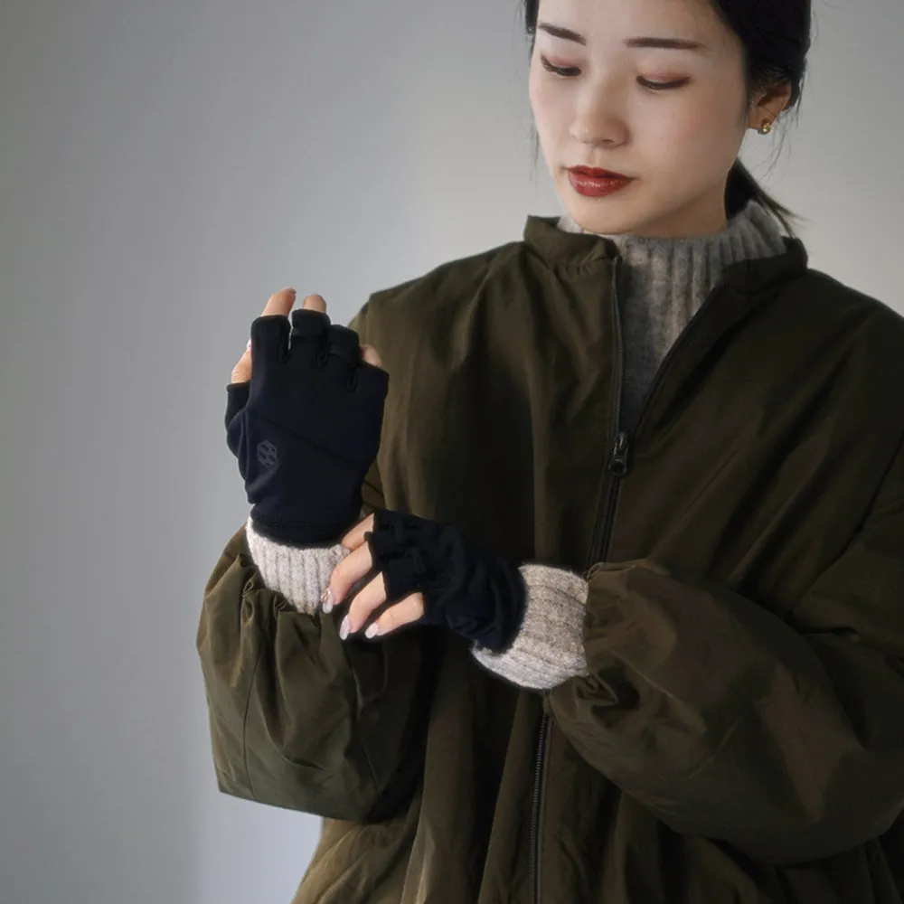 HANDSON GRIP Gloves^/ Hobo Half Grid black