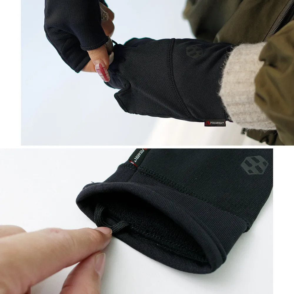 HANDSON GRIP Gloves^/ Hobo Half Grid black