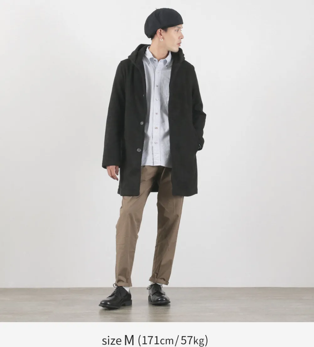 HARRISS Coats^/ Long Hoodie