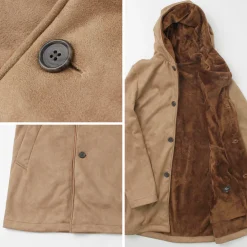 HARRISS Coats^/ Long Hoodie