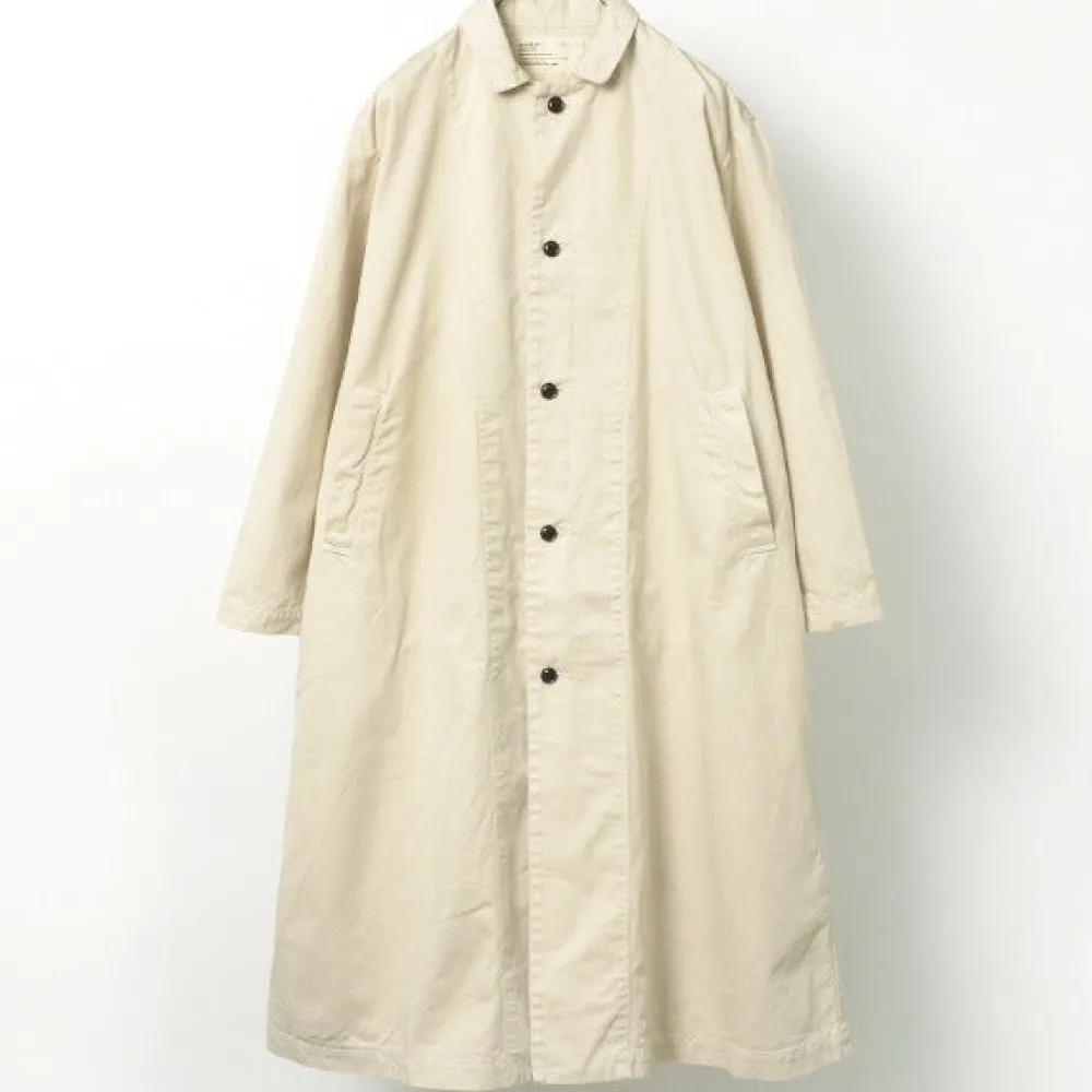 HARVESTY Coats^/ Chino Cloth Overcoat