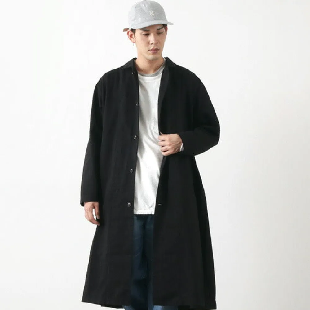 HARVESTY Coats^/ Chino Cloth Overcoat