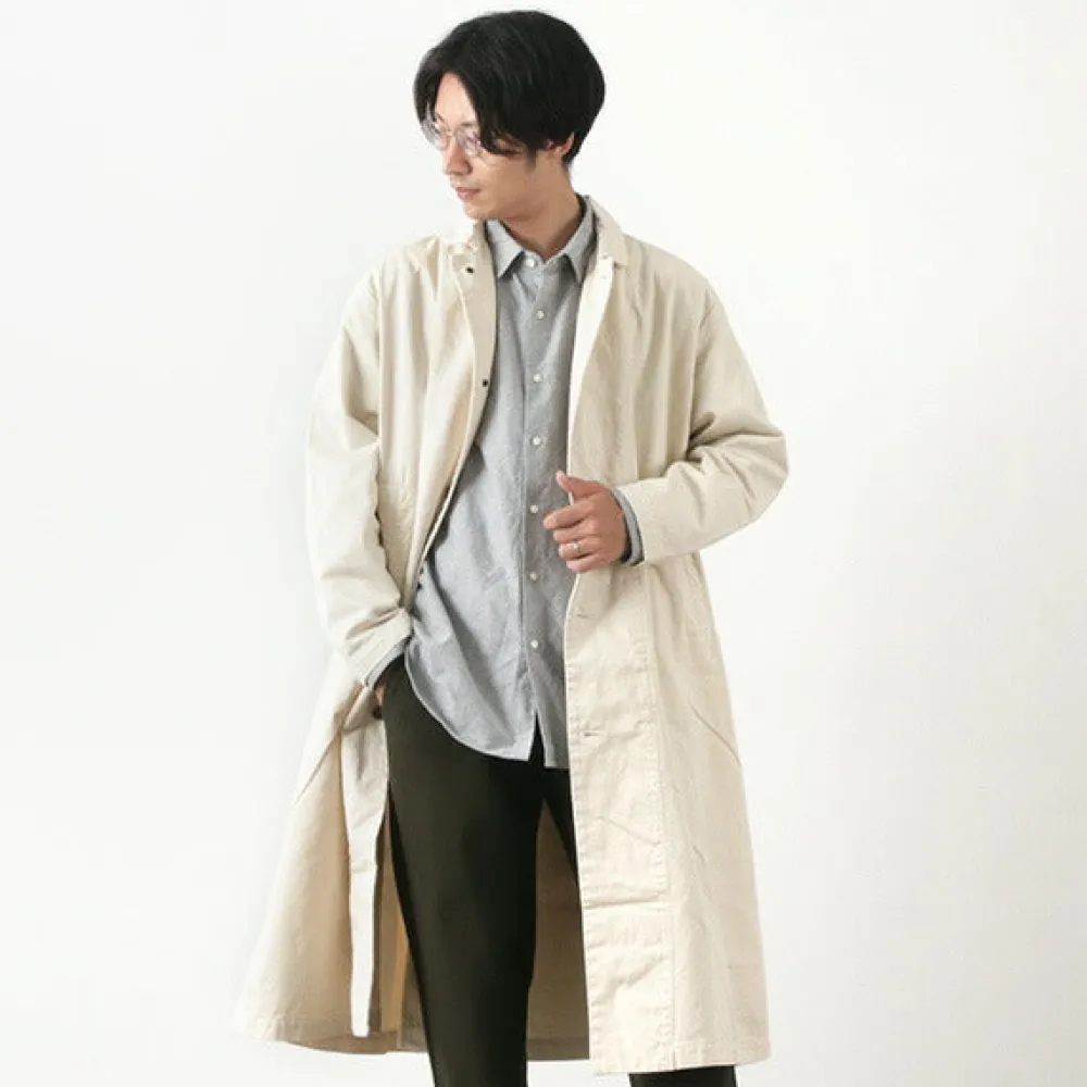 HARVESTY Coats^/ Chino Cloth Overcoat