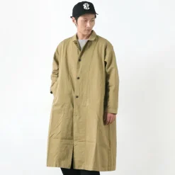 HARVESTY Coats^/ Chino Cloth Overcoat