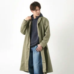 HARVESTY Coats^/ Chino Cloth Overcoat