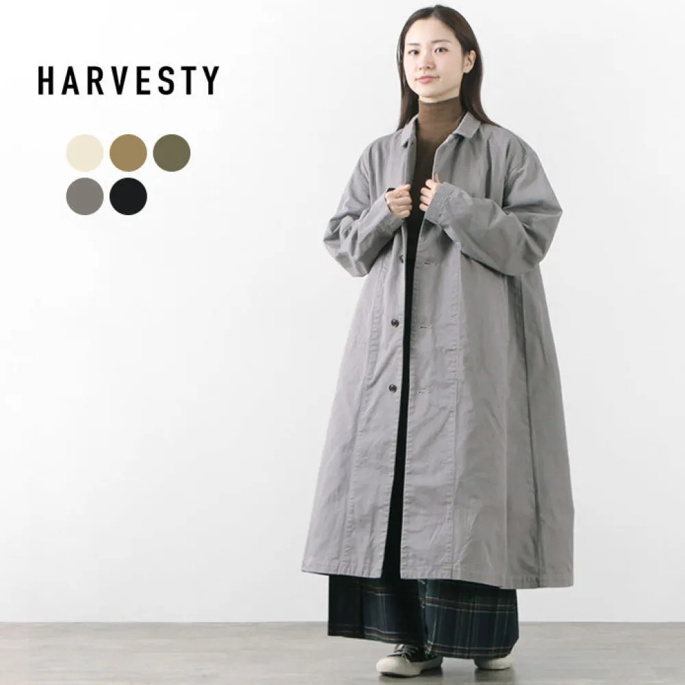 HARVESTY Coats^/ Chino Cloth Overcoat