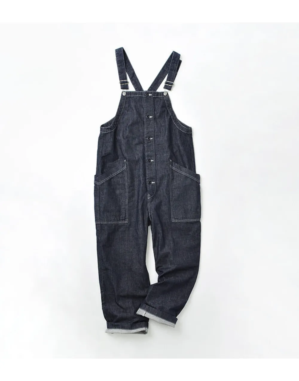 HARVESTY Trousers^/ Overalls / 10oz Non-Faded Denim one-wash