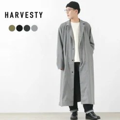 HARVESTY Coats^/ Overcoat Long coat