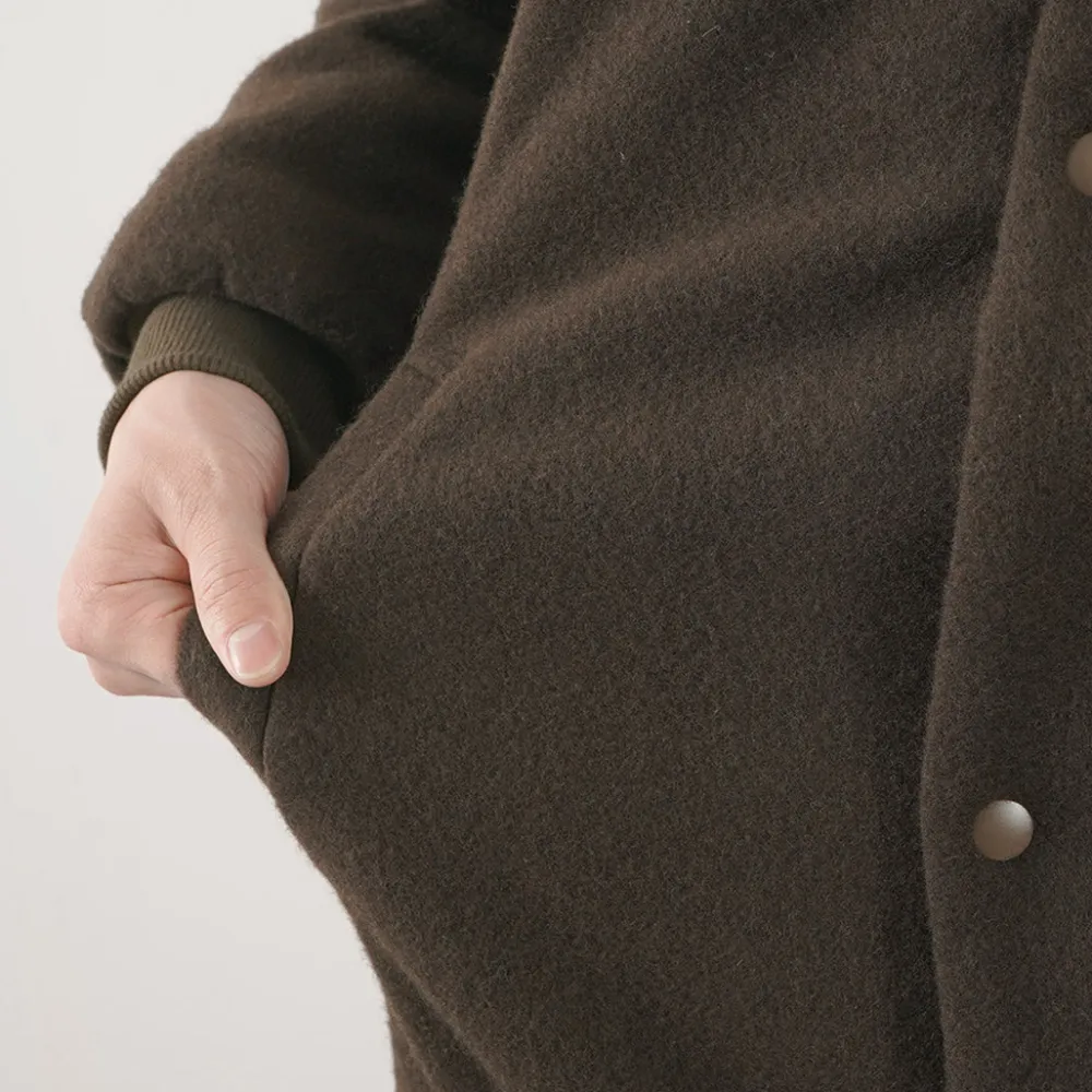 HAVE A GOOD DAY Jackets^/ Wool Padding Jacket