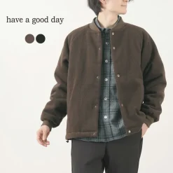 HAVE A GOOD DAY Jackets^/ Wool Padding Jacket