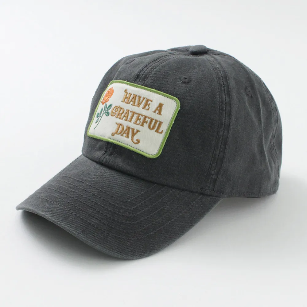 HAVE A GRATEFUL DAY Hats^/ 6 Panel Cap