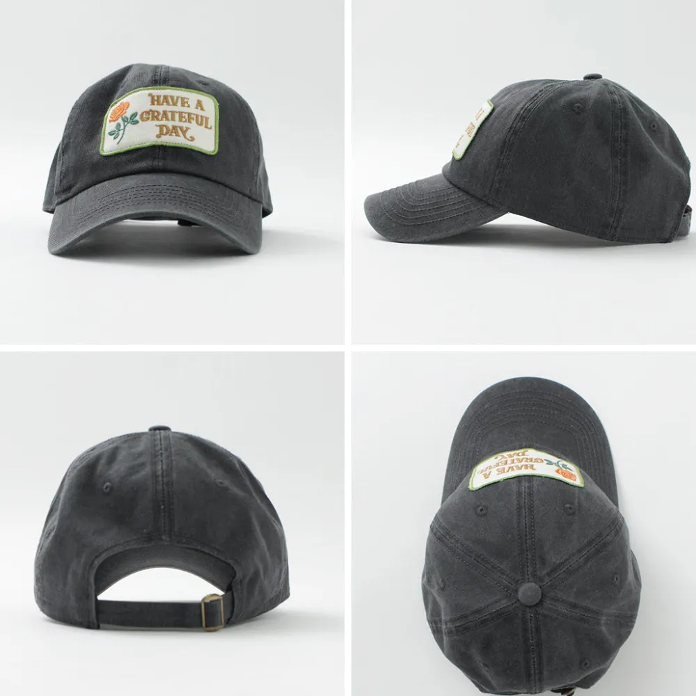 HAVE A GRATEFUL DAY Hats^/ 6 Panel Cap