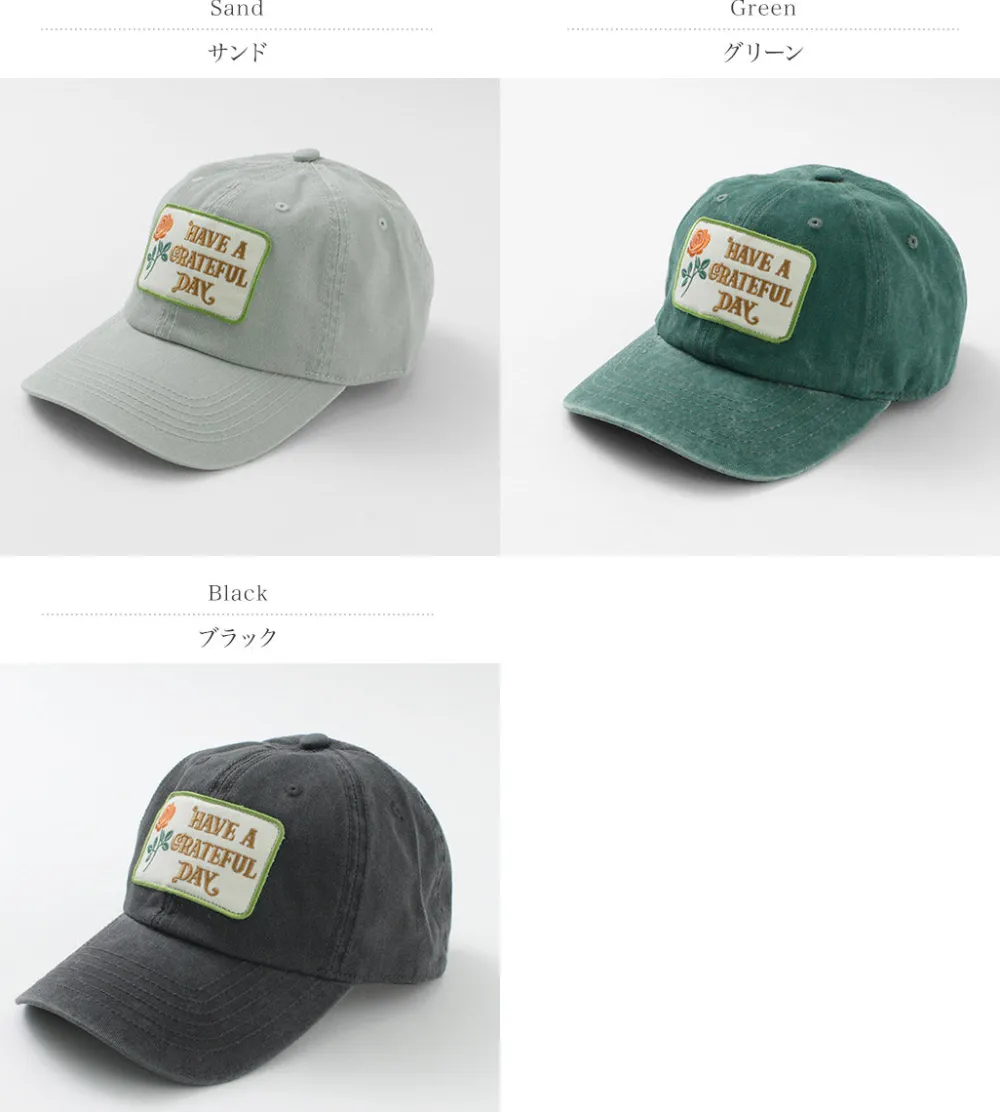 HAVE A GRATEFUL DAY Hats^/ 6 Panel Cap