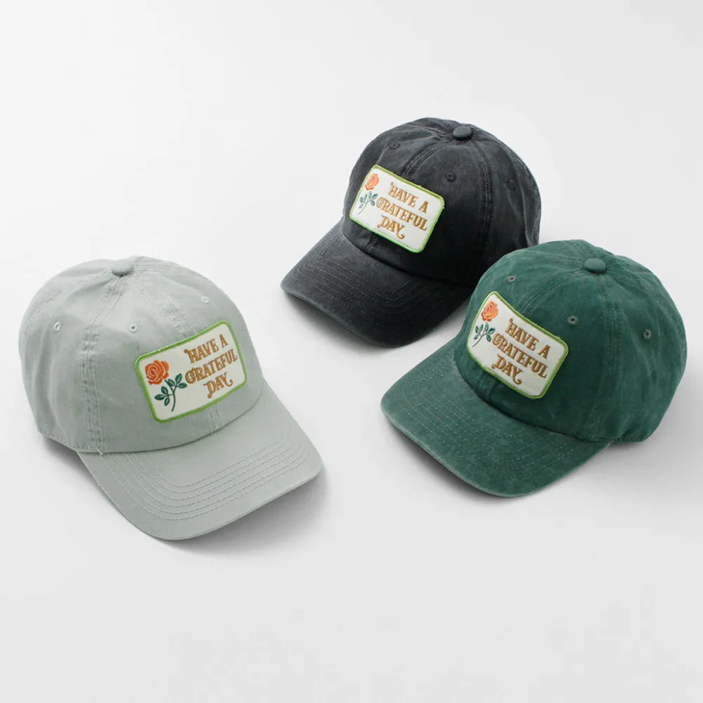HAVE A GRATEFUL DAY Hats^/ 6 Panel Cap