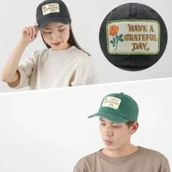 HAVE A GRATEFUL DAY Hats^/ 6 Panel Cap