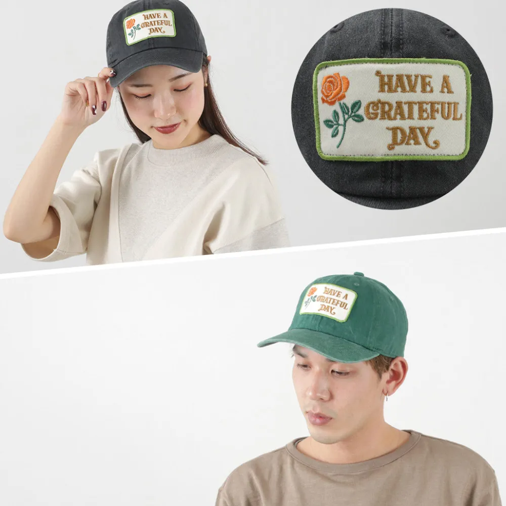 HAVE A GRATEFUL DAY Hats^/ 6 Panel Cap