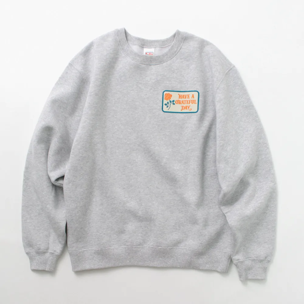 HAVE A GRATEFUL DAY Sweatshirts^/ Box Logo Sweatshirt lightgrey