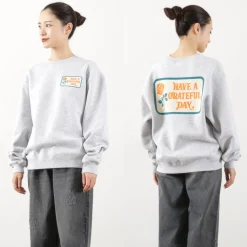 HAVE A GRATEFUL DAY Sweatshirts^/ Box Logo Sweatshirt lightgrey