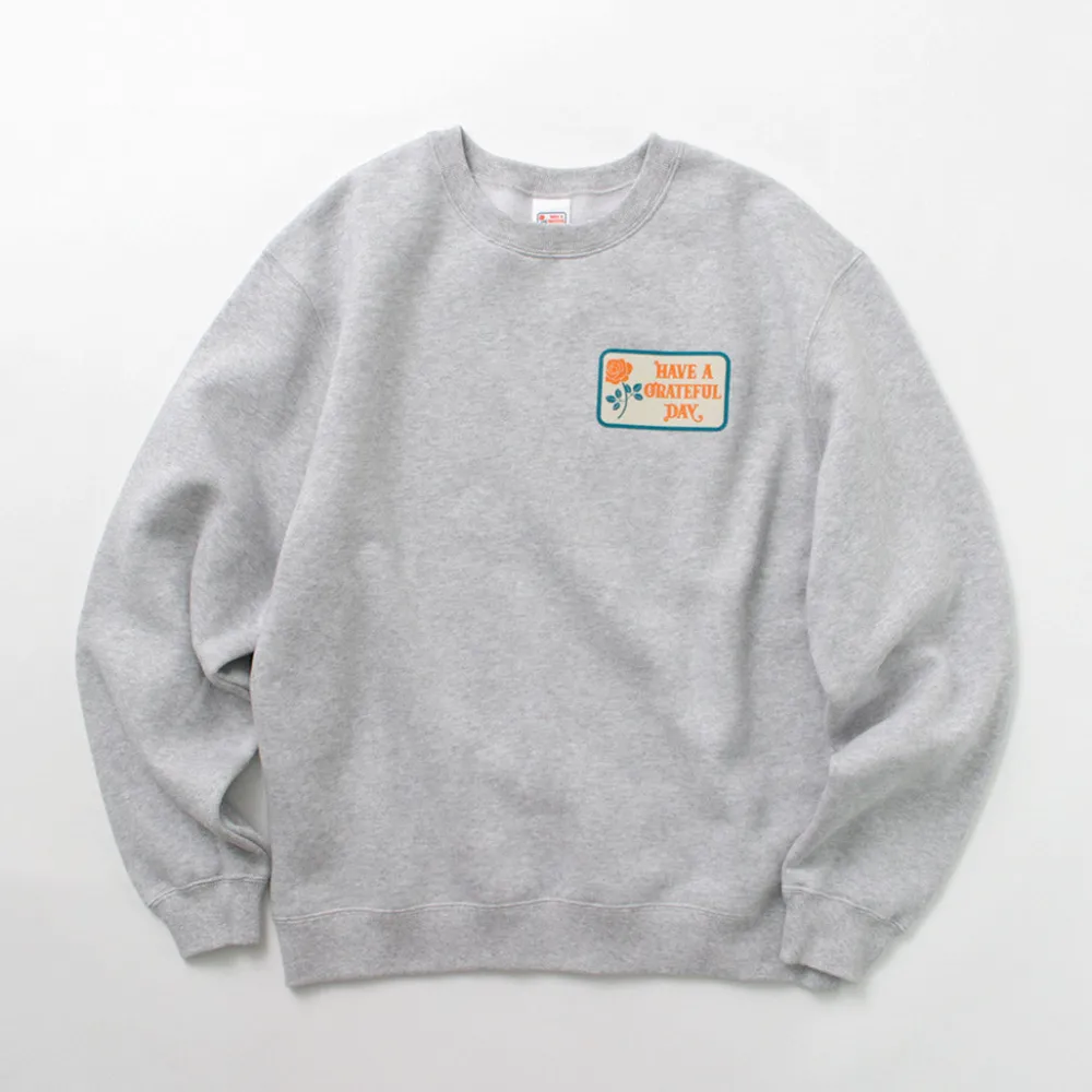HAVE A GRATEFUL DAY Sweatshirts^/ Box Logo Sweatshirt lightgrey