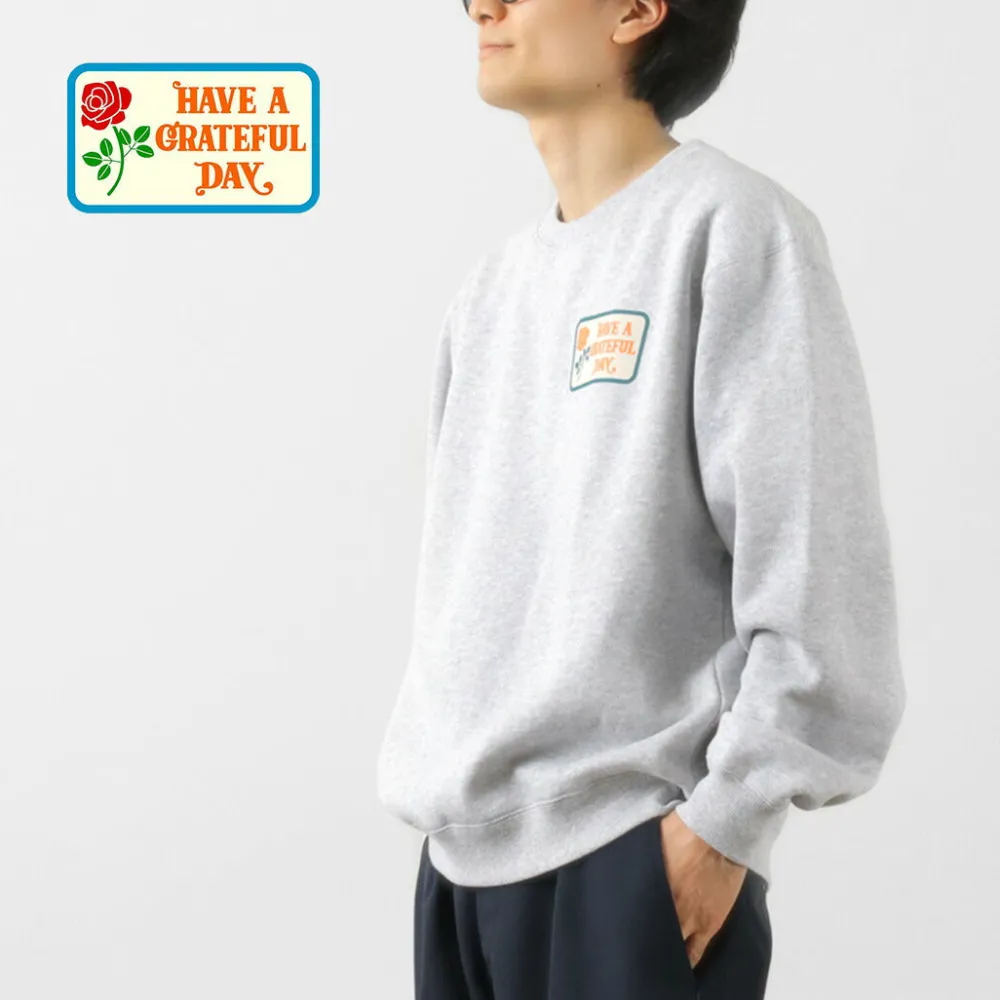 HAVE A GRATEFUL DAY Sweatshirts^/ Box Logo Sweatshirt lightgrey