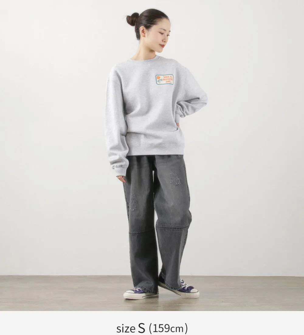 HAVE A GRATEFUL DAY Sweatshirts^/ Box Logo Sweatshirt lightgrey