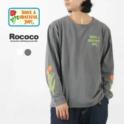 HAVE A GRATEFUL DAY T-Shirts^/ Tulip & Logo Long Sleeve T-shirt