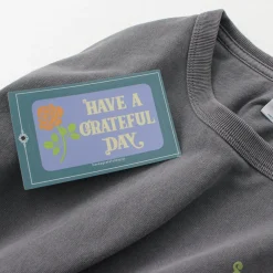 HAVE A GRATEFUL DAY T-Shirts^/ Tulip & Logo Long Sleeve T-shirt