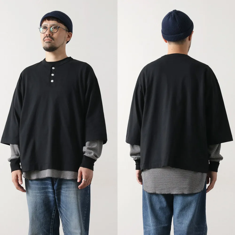 HEALTHKNIT T-Shirts^/ 2 Pack T-Shirt 7/10 Sleeve + Long Sleeve Waffle