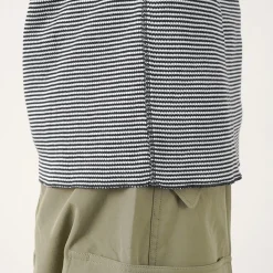 HEALTHKNIT T-Shirts^/ Basic Waffle Henley Neck Long Sleeve