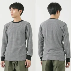 HEALTHKNIT T-Shirts^/ Basic Waffle Crew Neck Long Sleeve