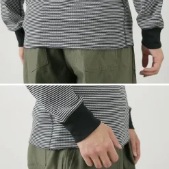 HEALTHKNIT T-Shirts^/ Basic Waffle Crew Neck Long Sleeve