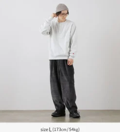 HEALTHKNIT Sweatshirts^/ Classic Sweatshirt Henley Neck Long Sleeve