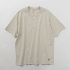 HEALTHKNIT T-Shirts^/ x RAGHenry Neck T-shirt