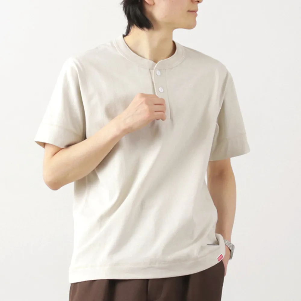 HEALTHKNIT T-Shirts^/ x RAGHenry Neck T-shirt