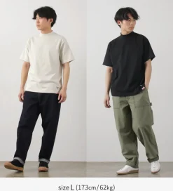 HEALTHKNIT T-Shirts^/ ×RAGMock Neck T-Shirt
