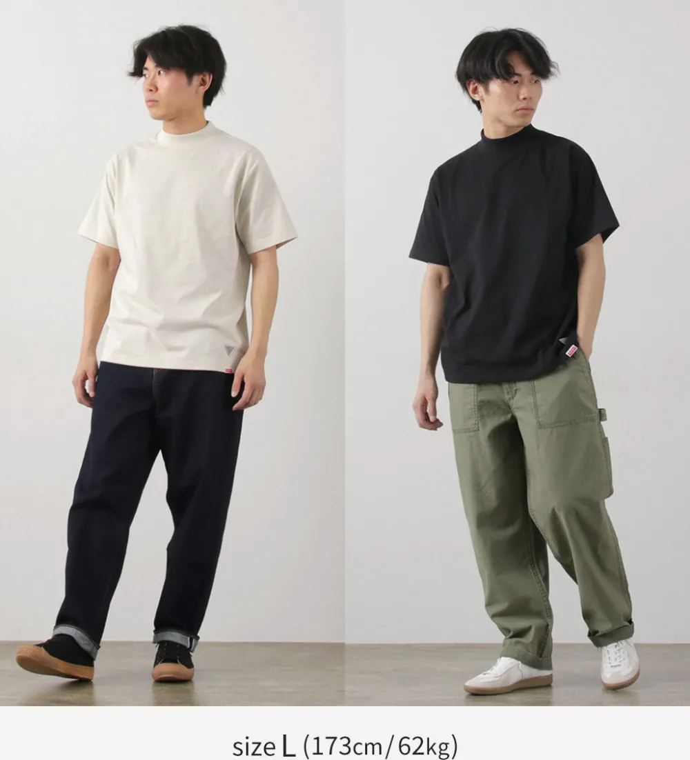 HEALTHKNIT T-Shirts^/ ×RAGMock Neck T-Shirt