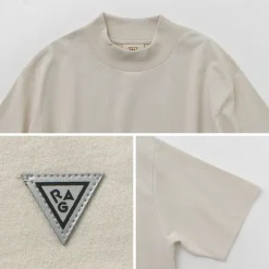 HEALTHKNIT T-Shirts^/ ×RAGMock Neck T-Shirt