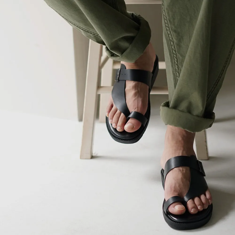 HEP Sandals^/ BNH Ben-hur Sandal black