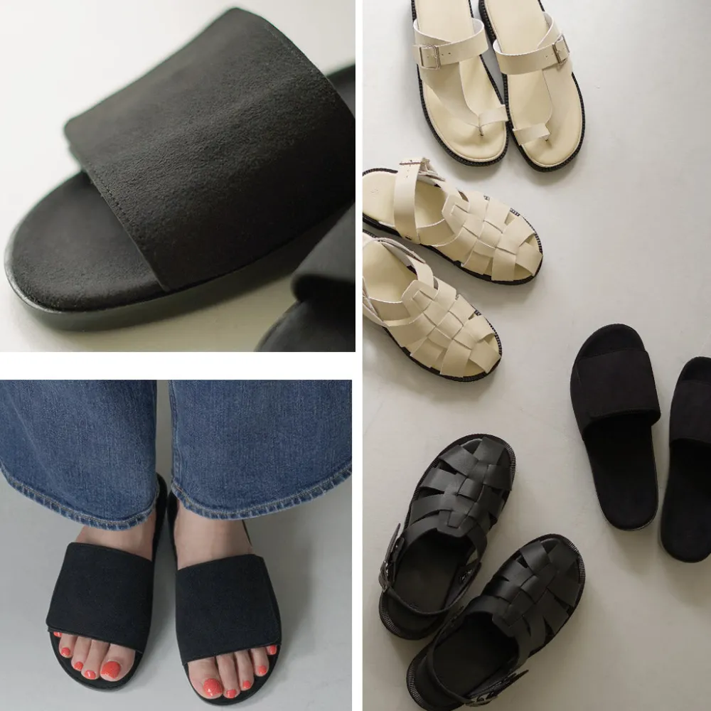 HEP Sandals^/ RKN Ryokan sandal black