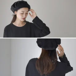 HICOSAKA Hats^/ Corduroy Beret