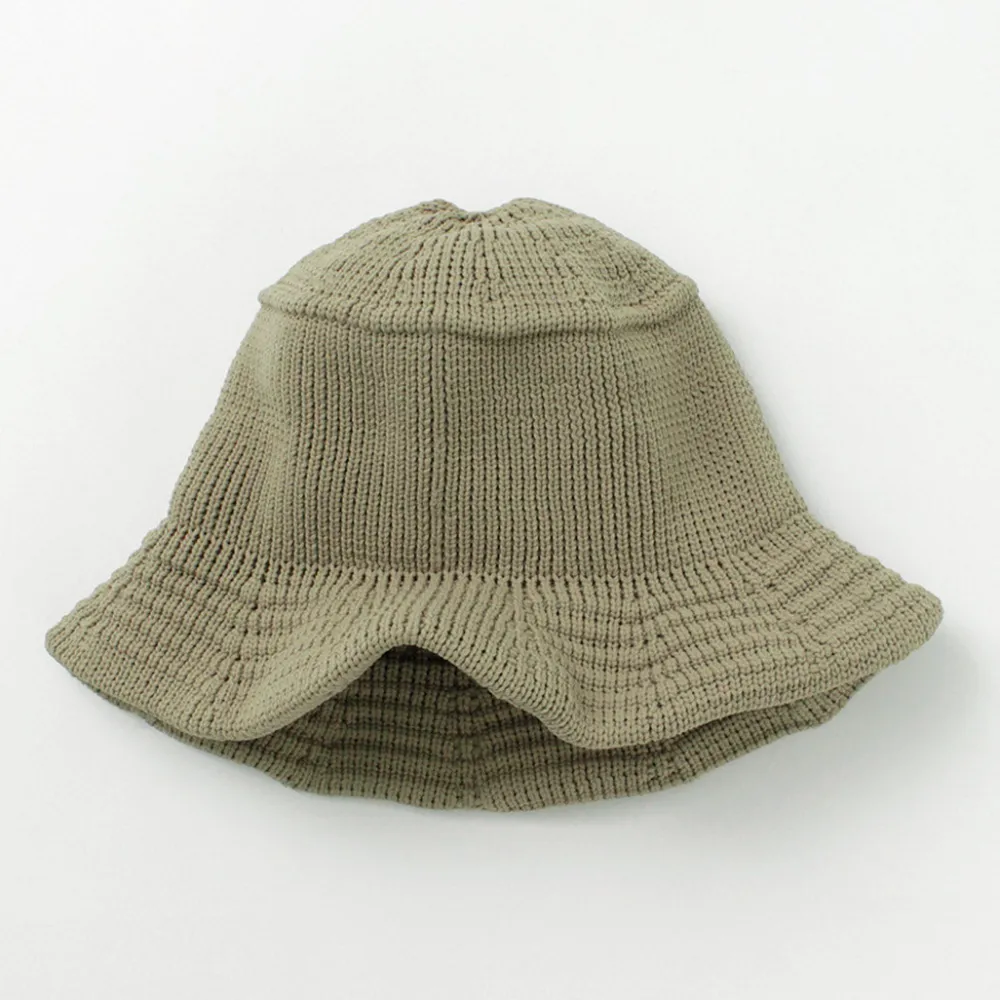 HICOSAKA Hats^/ Knit Bucket Hat