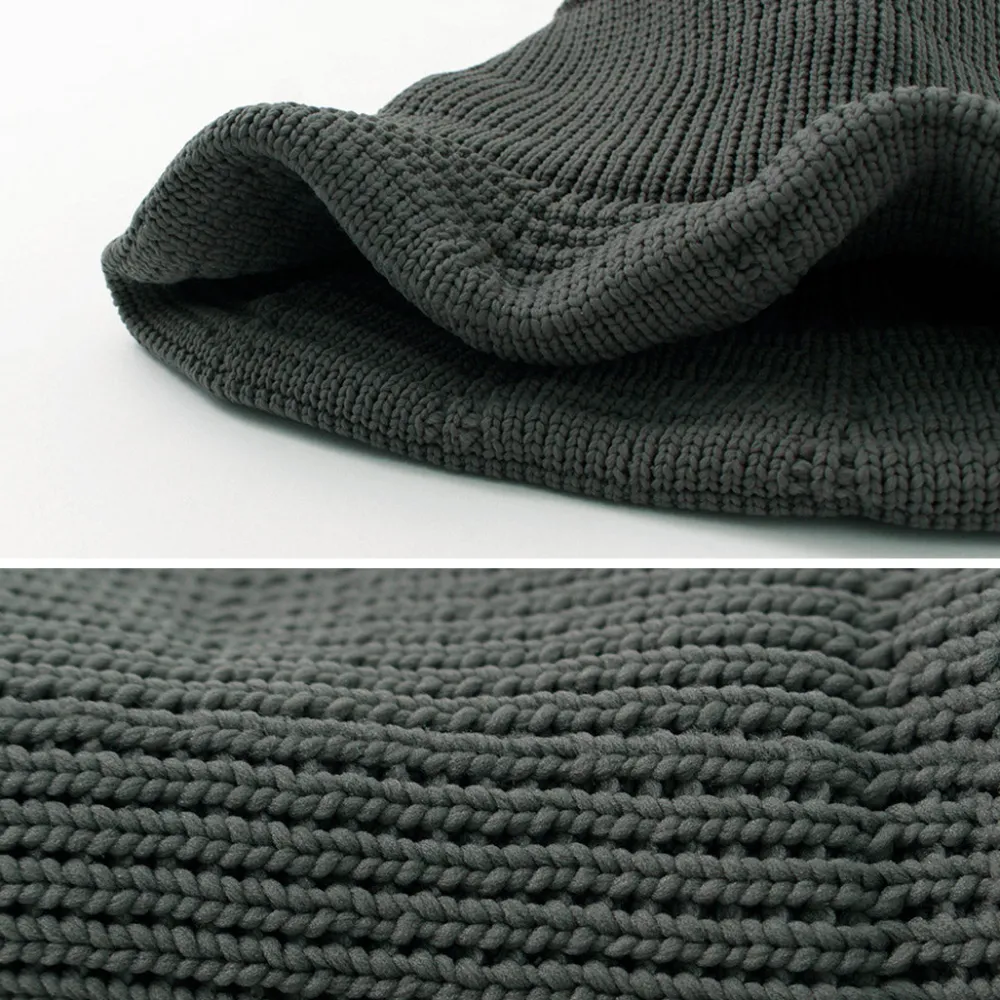 HICOSAKA Hats^/ Knit Bucket Hat