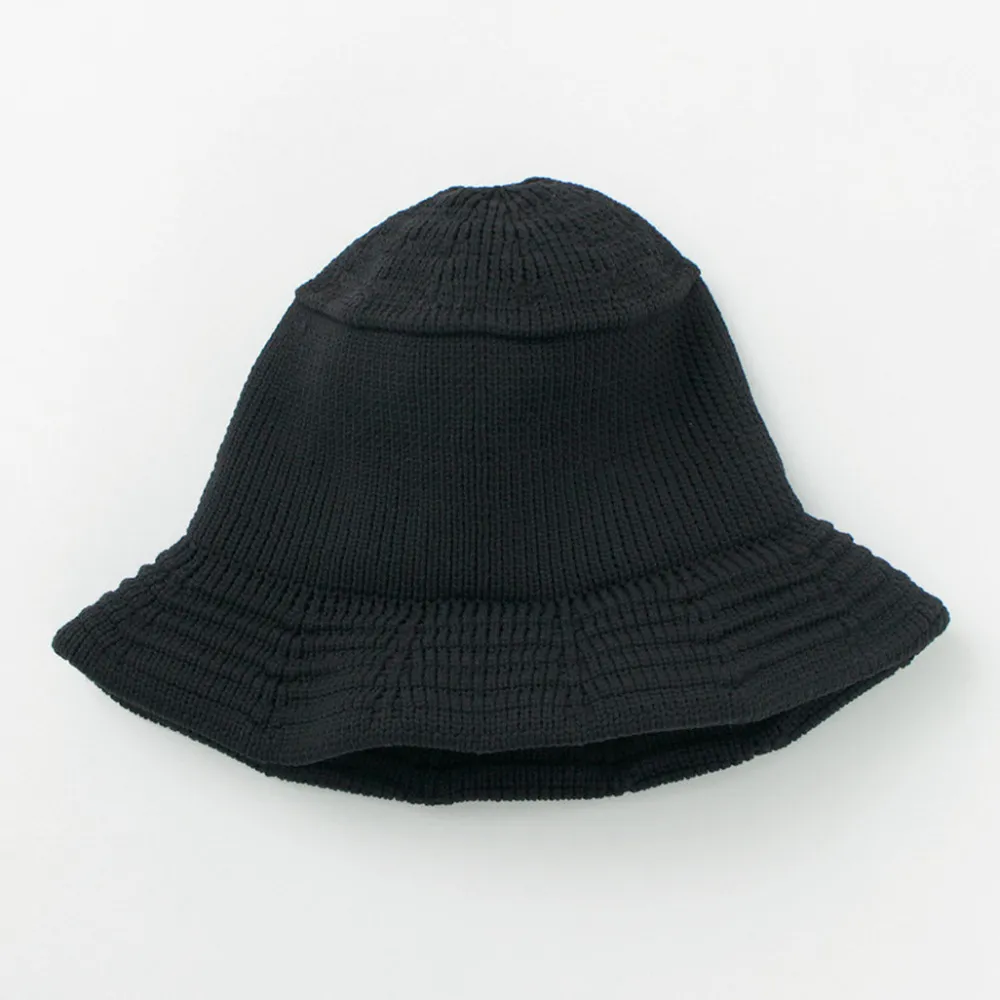 HICOSAKA Hats^/ Knit Bucket Hat